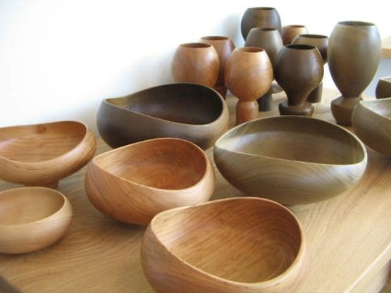 Wooden bowl