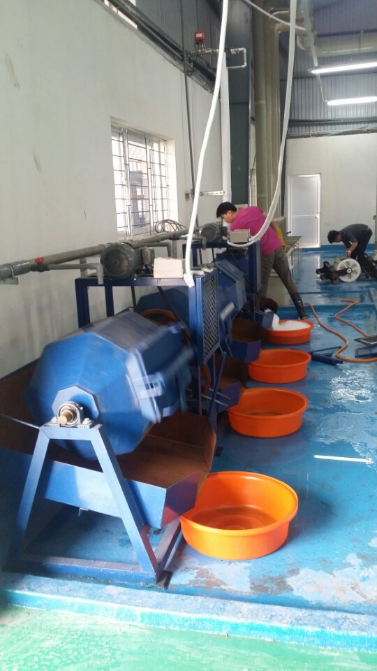 Plating production line