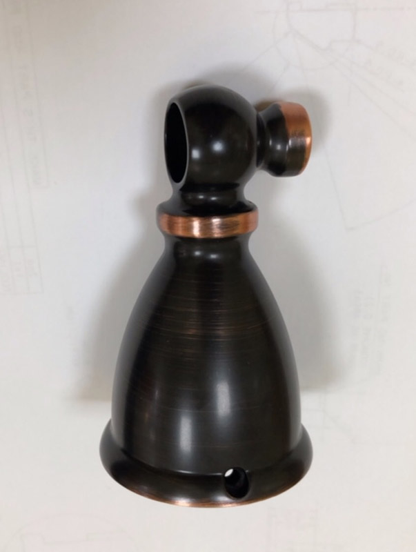 Antique bronze plating