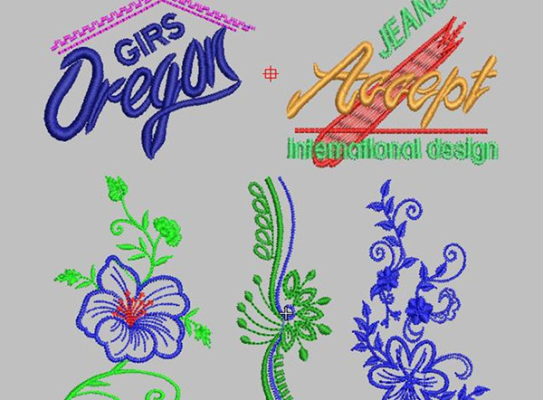 Computerized embroidery on garment products