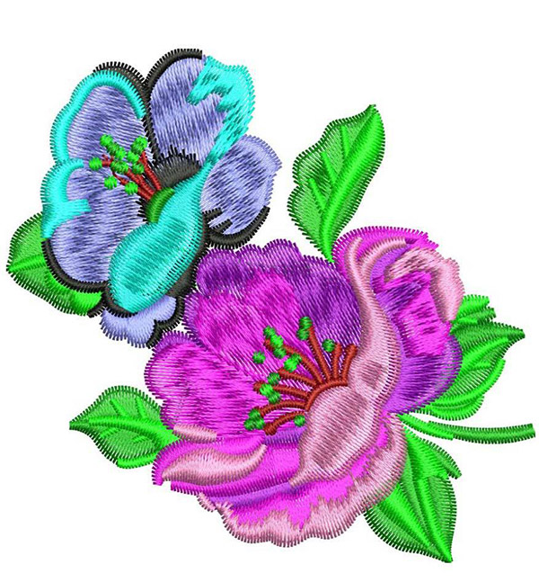 Computerized embroidery on garment products