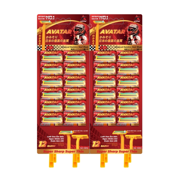 Razor blades - blister pack