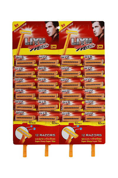 Packaged razor