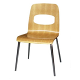 Molded plywood chair