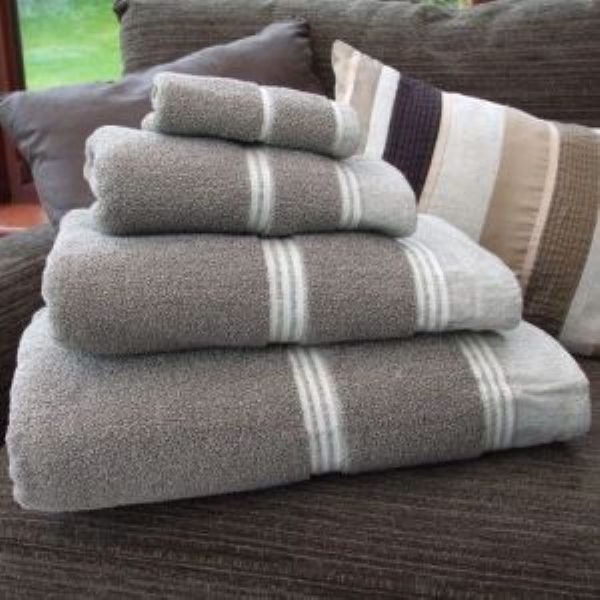 Gray towel