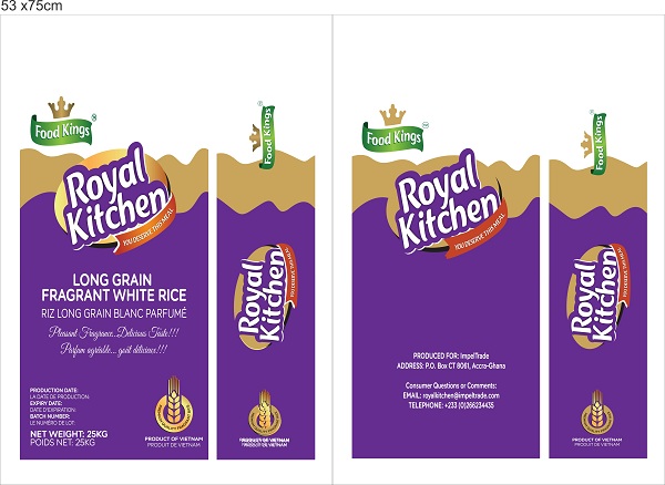 Rice packaging