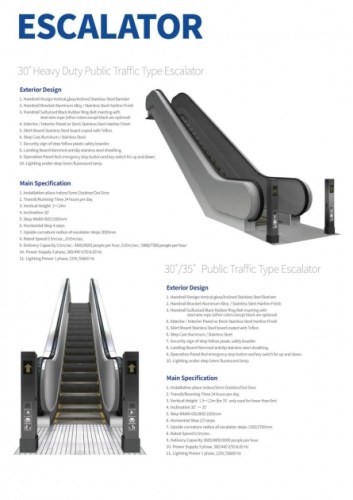 Korean escalator