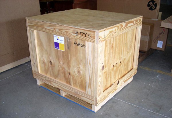 Wooden crates, wooden boxes