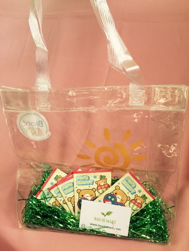 PVC bag with handle