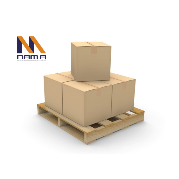 2-way wooden pallet