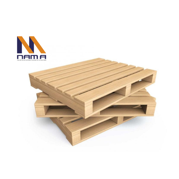 2-way wooden pallet