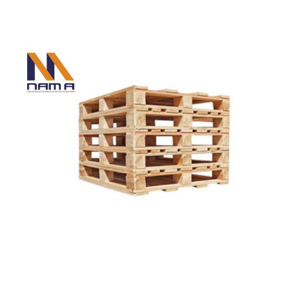 4-way wooden pallet