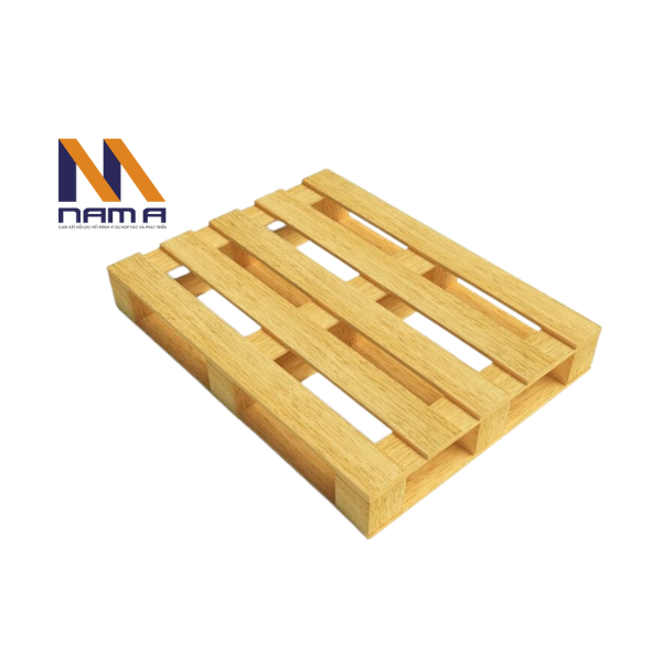 4-way wooden pallet