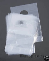 Transparent PE plastic bag