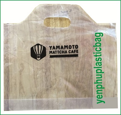 Transparent PE plastic bag