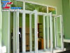 Steel core plastic door