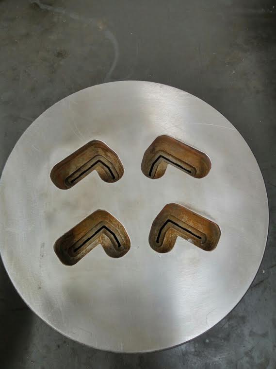 Multi - void solid die