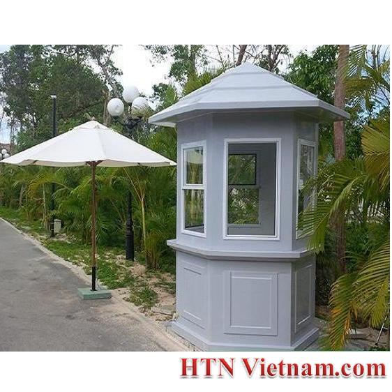 Composite security booth