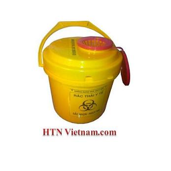 Plastic box for needles