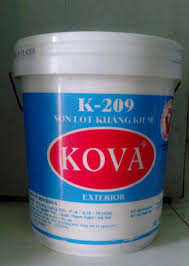 Alkali resistant paint