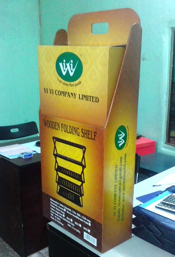 Paper Display Rack