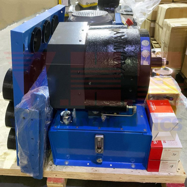 Authentic pipe pressing machine