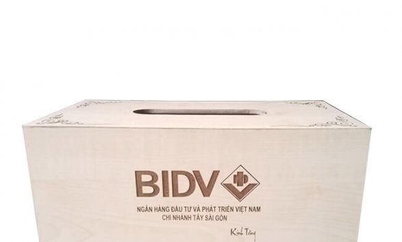 Printing service for tissue box