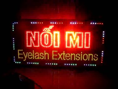 LED advertising sign