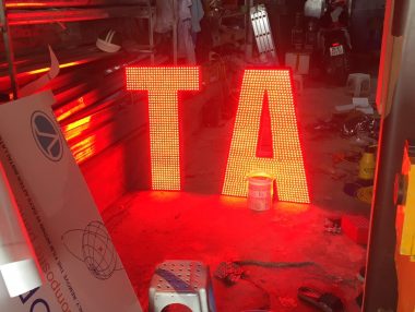 LED advertising sign