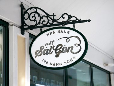Projecting sign