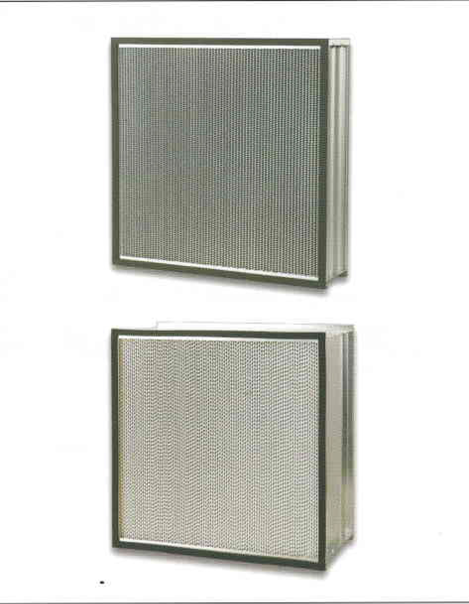 Industrial filter equipment