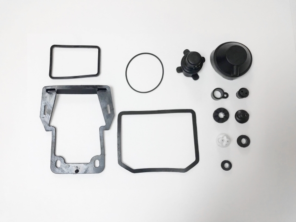 Rubber accessories for motorbikes