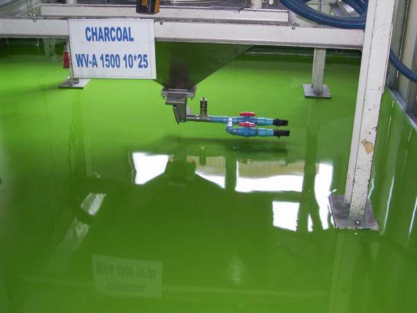 Factory Floor composite coating