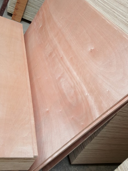 Twice hot pressed plywood for packing