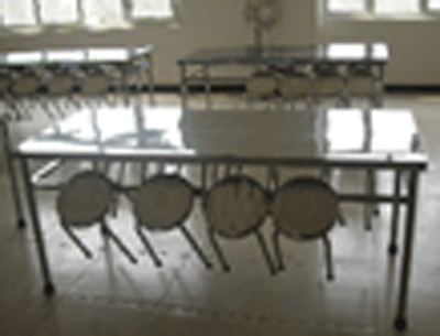 Dining table and chairs