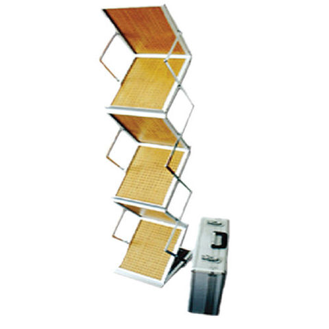 Advertising shelves, racks