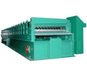 Double roll forming machine