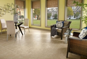 deluxe plastic flooring