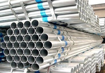 Zinc-plated steel pipe