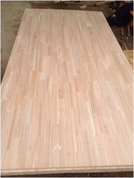 Oval wood plank