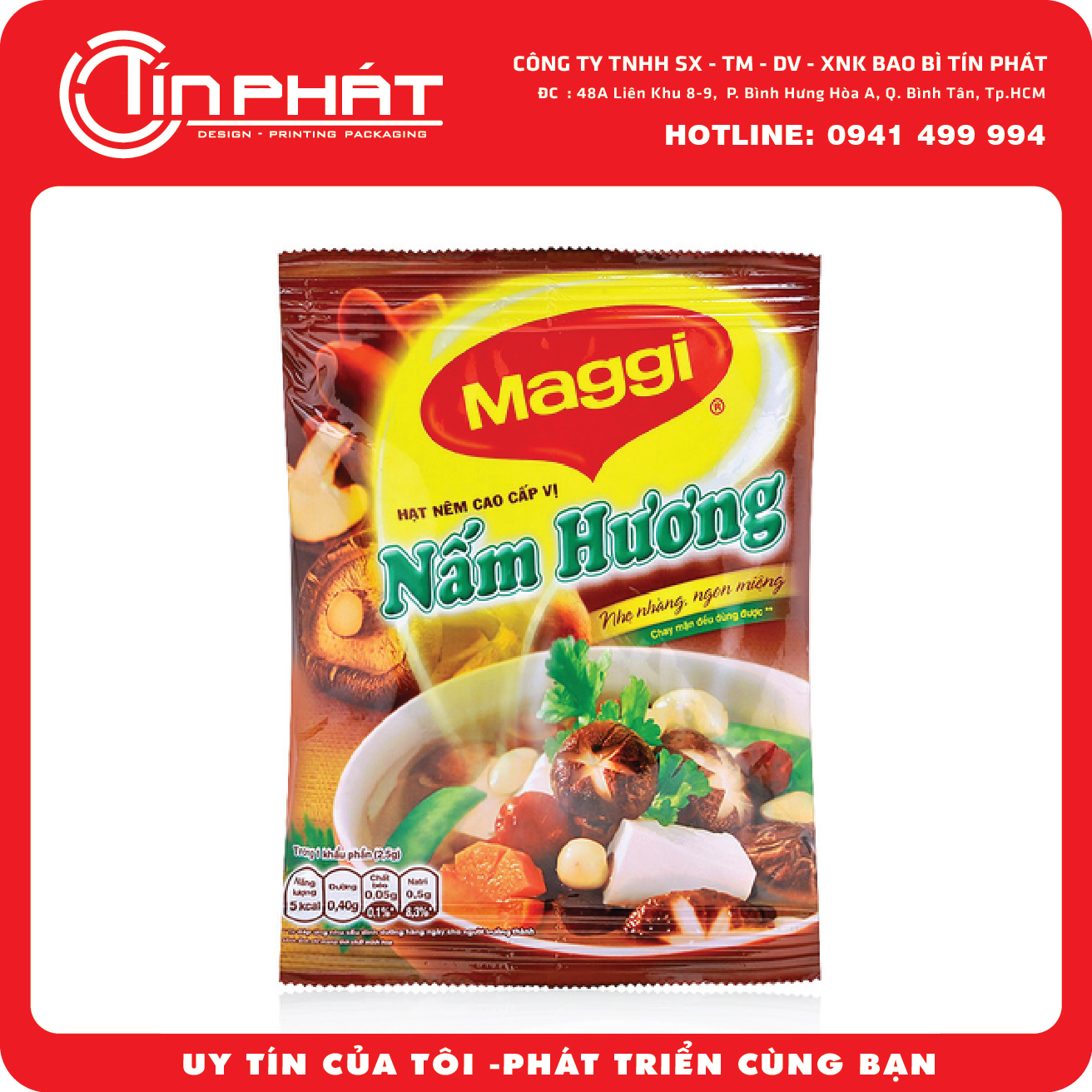 Maggi packaging