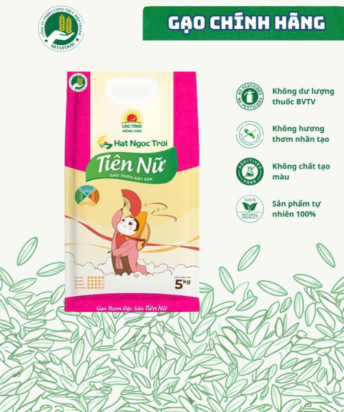 Hat Ngoc Troi Tien Nu rice