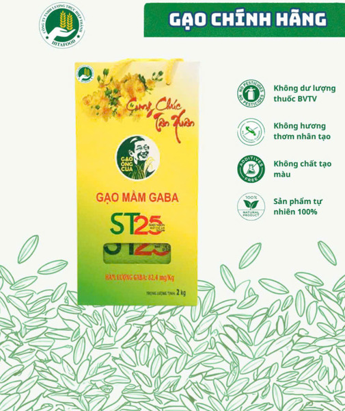 Germinated GABA ST25 Rice