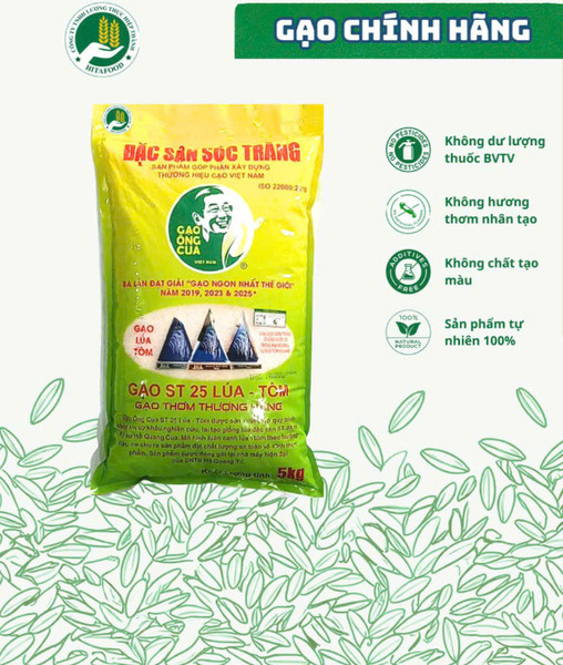 Lua Tom ST25 rice