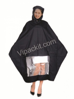 Bat-wing raincoat