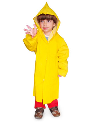 Children raincoat