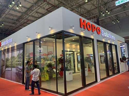 Hopo aluminum door