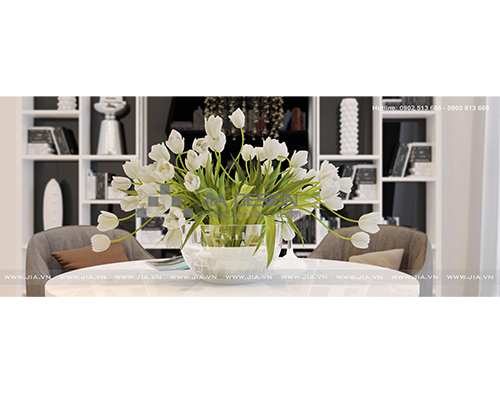 High-end apartment interior design