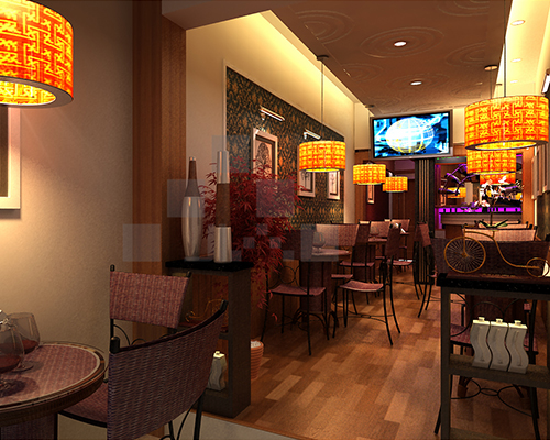 Coffee shop interior design