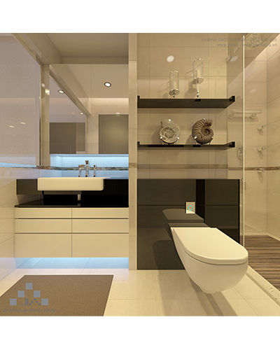 Munberry residential building interior design
